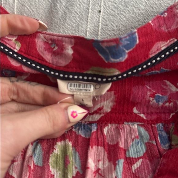 Pilcro Anthropologie Sidney Shrunken Batwing Blouse - Picture 4 of 5